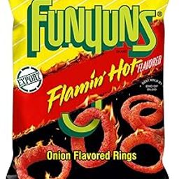 Frito Lay Funyuns Flaming Hot Onion Flavored Rings, 163 g-image-12
