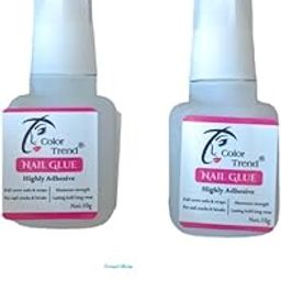 Crowd Clicks® Nail Super Glue Rapid Fix Adhesive to Dry Nails Quickly Instant Nail Art (Pack of 2)-image-93