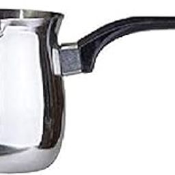 Dynore Stainless Steel Milk/Coffee/Tea Warming Maker Pot/Pan, with Bakelite Handle 1000 ml of Coffee Warmer-0