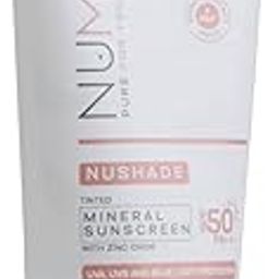Numama Mineral Sunscreen SPF 50, Water Resistant, No White Cast, Tinted Formula-55