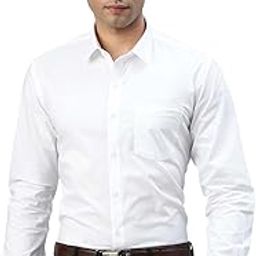 Ramraj Cream Cotton Solid Full Sleeve Regular fit Regular Collar Trending Cream Formal Shirt for Men-image-48
