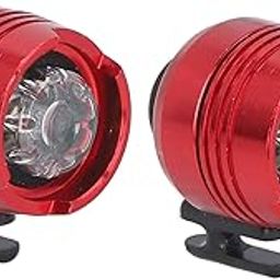 Clogs Shoes Headlight, Durable Portable Waterproof LED Clogs Shoes Light Aluminum Alloy 2PCS for Thanksgiving (Red)-picture-27