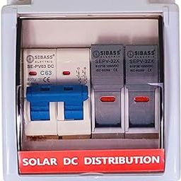 Daystar DCDB | DC Array Junction Distribution Box For Off Grid Solar System | DC MCB 63A 800V And 2 Nos Fuse Holder With Fuse Link 30A | Off Grid Solar System Protection (DCDB 63A)-image-32
