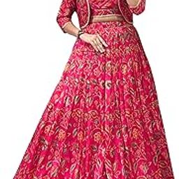 Women's Tussar silk with Floral Print-picture-55