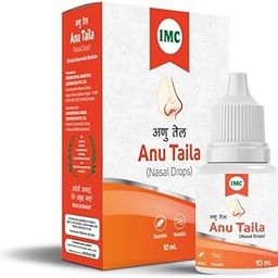 IMC Anu Taila Nasal Drops -10ml | Enriched with Extracts like Sfed Chandan, Tejpatta, Daru Haldi, Choti Elaichi, Balamula, Kateri, Belpatra, Kamal phool & Khas khas-image-27