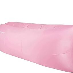 80BC Lazy Sofa Inflatabe Lounger Air Sleeping Laybag Beach with Side Pocket-image-71