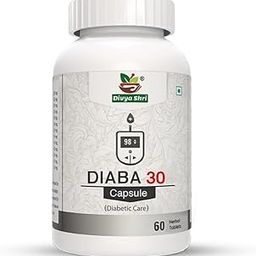 Divya Shri Diaba 30 Capsule – Herbal Diabetic Care | Natural Blood Sugar Support | Ayurvedic Diabetes Care Supplement | Regulates Sugar Levels | 60 Capsules-image-93