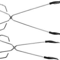 Hohopeti Portable Litter Picker 2pcs Trash Grabber Reusable Grab Clip for Heavy Duty Cleaning Metal Clamp for Trash-27