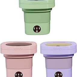 MERISHOPP®Travel Washing Machine Easy to Carry Mini Washing Machine for Rv Dorm Travel Green| Major Appliances | Washers & Dryers | Washing Machines|• Washing Machines|1 Foldable Washing Machine-image-65