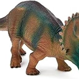 SUPER TOY Triceratops Dinosaur Action Figures Dragon Park Animal Toys for Kids 3-12 Years Realistic Dinosaur 7.5 Inch Big Size Education Toy for Boys Girls-32