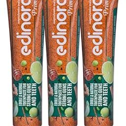 Edinora Prime ayurvedic toothpaste - 90g*3 - SLS & Paraben free - with Miswak, clove, aloevera - Helps treat bad breath, plaque build up-29
