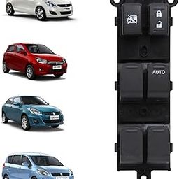 Auto Vortex Power Window Switch Front Right hand Driver Side-4 Door Mirror control switch For Maruti Suzuki Swift, Ertiga,Swift Dzire Old Model-16