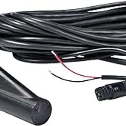 Lowrance 000-10260-001 Lowrance 455/800KHz Transom Mount Transducer with temp for DSI units-25