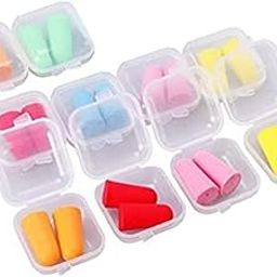 James HealthPlus Foam Ear Plugs Soft Independent Boxed Tapered Noise Prevention Earplugs Noise Reduction For Travel Sleep (20)-picture-23