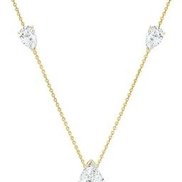 Minimal Latest Solitaire Diamond Neck Chain Necklace Adjustable Elegant Stylish Charm Chain for Women-image-29