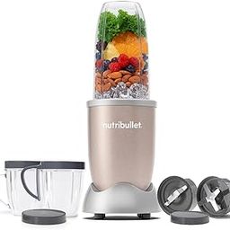 Nutribullet Pro 900W Champagne Gold, 12 Pcs Set, Usa #1 Mixer / Grinder / Smoothie Maker, "The Original ", Food Processor, Best Blender, 3 Unbreakable Jars, 2 Blade Set (Wet & Dry) - 900 Watts-17