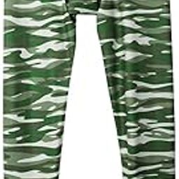 CALANDIS™ Men's Compression Pants Baselayer Cool Dry Tights Leggings M Green Striped | Athletic Apparel | Mens Clothing-image-22