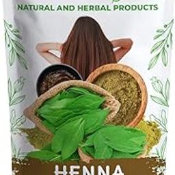 Natural and Herbal Products Pure Henna Powder For Natural Hair Colour Organic Henna Leaves For Men & Women Mehndi Burgundy Brown Hand Herbal Hair Growth Wash Silky Smooth Stronger Cleanser, 1 Count-image-36
