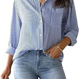 Striped Shirt for Women Full Sleeve Stylish Shirt-50