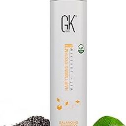 GK Hair Global Keratin Balancing Shampoo 300ml For Oily Hair And Scalp Restores Scalp pH Level - Sulfate And Paraben Free-1