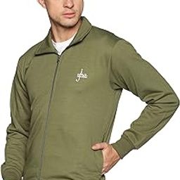 Solid Zipper Jackets for Mens-image-53
