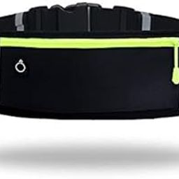 SARJAK Waterproof Fanny Pack for Women Men Running Belt Bag with Water Bottle Holder Reflective Slim Waist Bag for Fitness Travel Walking Hiking-image-5