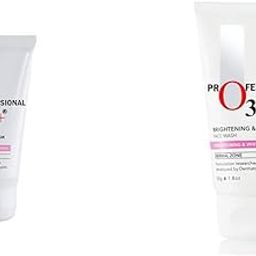 O3+ Whitening Face Cream SPF 30 Sunscreen for Skin Brightening & O3+ Brightening and Whitening Face Wash Combo-49