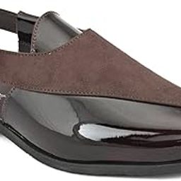 mens Ak 5152 San Frissco Men's Loafer Solid Shoe Style Sandals for Wedding, Party/Ethnic Jutis and Mojaris for Festive with Adjustable Strap/Stylish Comfortable and Durable Shoes - 6 (Cherry)-picture-47
