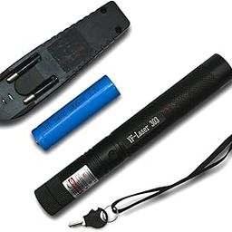 VikriDA Aluminium 500Mw Rechargeable Green Laser Pointer Party Pen Disco LED Light 5 Mile + Battery, ?3.7 Volts-image-10