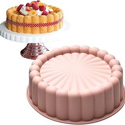 MoldBerry Cake Mould Silicone Cake Pan Charlotte Cake molds for Cheese Cake Chocolate Cake Brownie Tart Pie Flan Bread Baking Pans-13