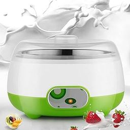 Yogurt Maker Machine | Electric Yogurt Maker,1L Automatic Yogurt Maker Machine in Home Kitchen, Stainless Steel Yogurt Maker with Temperature Control, Homemade Dahi Maker | 1 Pcs-image-52