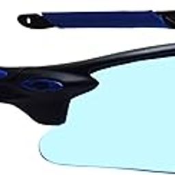 Men Blue Sports Non-Polarized Sunglasses For Driving, Biking, Cycling With HD Vision Lenses (NDM007BL), Freesize-picture-29