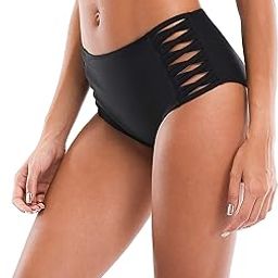 Women's High Waisted Swim Shorts with Pockets Plus Size Bathing Suit Bottoms Long Board Shorts-image-109