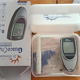 GOXNOR 1 Pcs CR-2032 Lithium Cell And Dr Morepen BG03 Glucometer Lancets 10 Pcs and 1 lancing device only-95