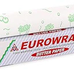 Food Wrapping Butter Paper 10 Mtr (8+2) | Extra Thick Food Grade Wrap for Cooking, Baking, Packing, Serving & Roti | Non-Stick Multipurpose Parchment Paper | Kitchen Essentials-22