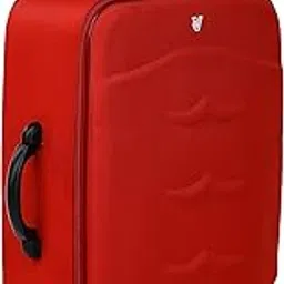 verage Milan Polyester Medium Check in Trolley 69 cm Red, 2 Wheels Soft Sided Suitcase Luggage (VERMILRED24)-picture-24