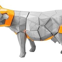 NITRAZONE ROBO Magnetic Cow Puzzle Toy – with 26 Pieces 3D Multicolor Eco-Friendly Brain Teaser for Kids & Adults-20