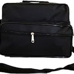 Tanishka Unisex Polyester 20 L Cross Body Shoulder Side Bag (Black)-image-10