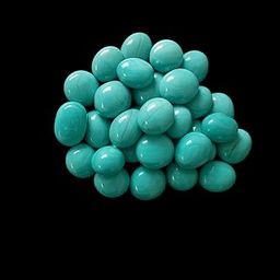 Neon Blue Aquarium Pebbles I Glass Beads I Graden Pebbles I 450grams-image-68