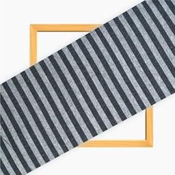 Handloom Cotton Striped Shirt Fabric ? 2.5 Meters | Premium, Soft & Breathable, Grey, Black-image-78