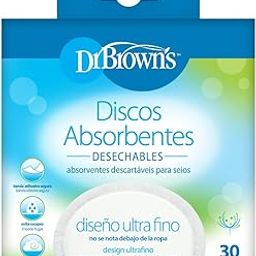 Dr Brown's Natural Flow Disposable Breast Pads 30 Pieces White - 500098137-16
