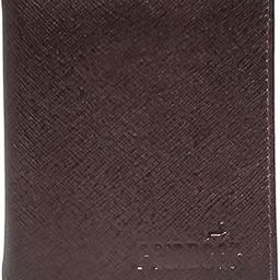 Saffiano Leather Money Clip for Men (Chocolate Brown)-image-74
