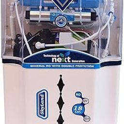 AQUAFRESH® Skyland 18 L Ro + Uv + Uf + Alkaline Filter + Tds Water Purifier | 7 Stages Purification,Suitable For Borewell,Tanker,Municipal Water (White)-image-95