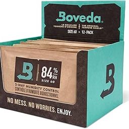 Boveda For Seasoning Two-Way Humdity Control Packs – 84% RH to Season Wood Humidifier Boxes – Size 60 – 12 Pack – Individually Wrapped Seasoning Packets-image-25