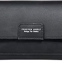 Shoulder Bag for Women with 1 Removable Straps and Zipper Closure Crossbody Bags Clutch Tote HandBags Purses foer women and girls (Color_Black)-30