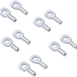 Gym Machine Accessories for 5mm/6mm Cable Ball Stopper Interface Port Components Fitness Equipment Wire Rope Port Joint Replacement Parts for Home Gym Machine Use-image-85
