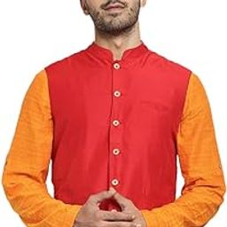 Men Color Blocked Vest-image-2