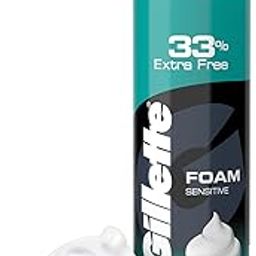 Gillette Classic Sensitive Shave Foam - 418 g (33% extra)-30