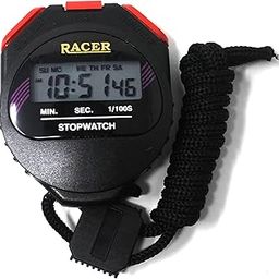 ascension Stopwatch with Alarm Handheld LCD Digital Professional Timer Sports Stopwatch Racer Black-15