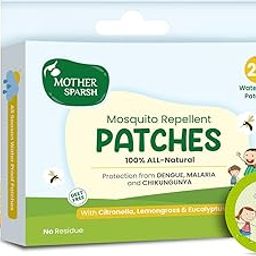 Mother Sparsh 100% All Natural Mosquito Repellent Patches for Babies with 12hr. Protection | With Citronella, Lemongrass & Eucalyptus Oil Protects from Dengue, Malaria, Chikunguniya (24 Patches)-25